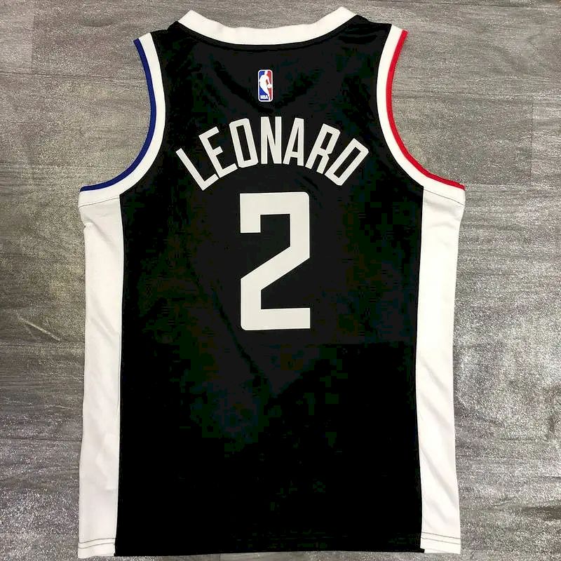 Men’s Kawhi Leonard 2020-21 Black Swingman Player Version Jersey – City Edition