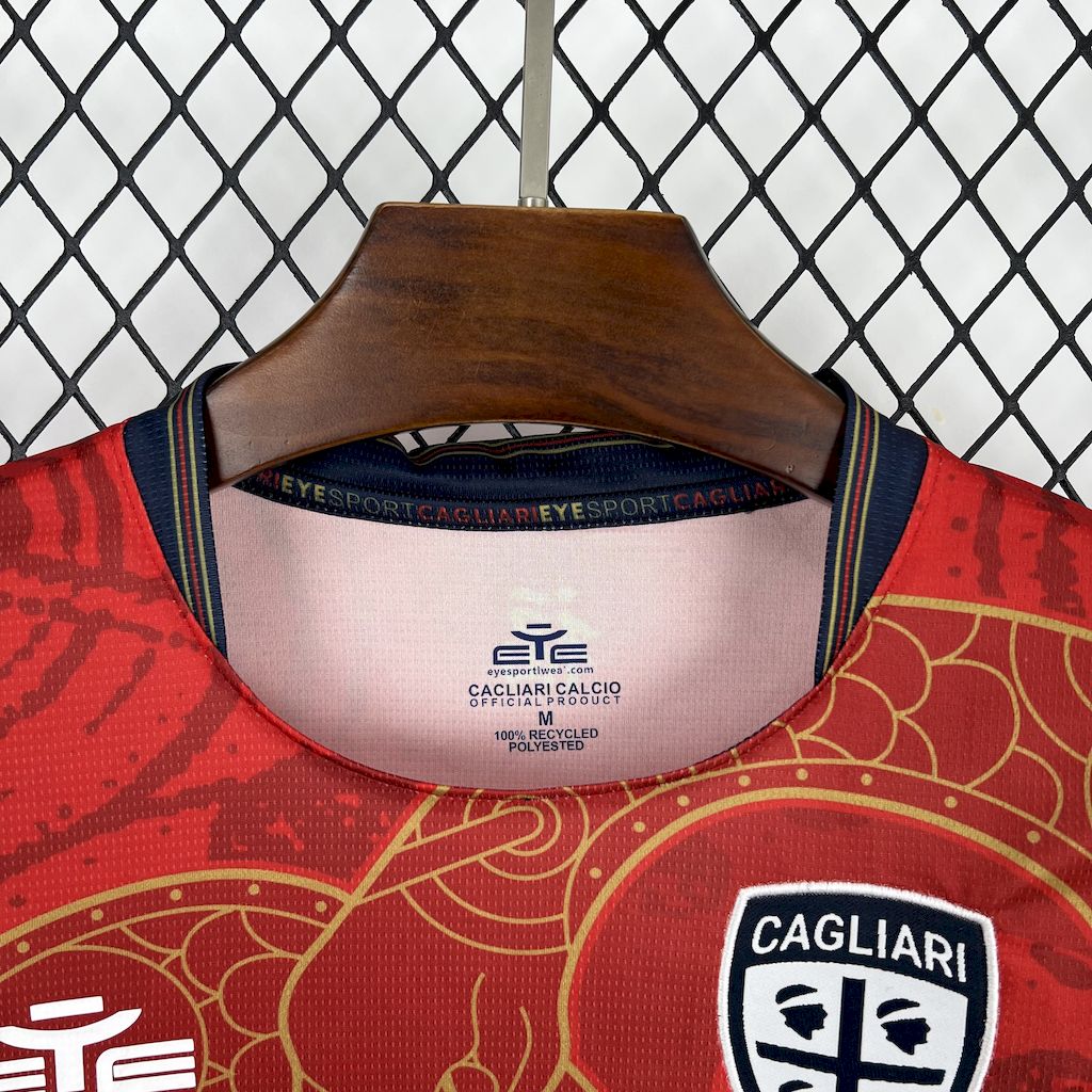 Cagliari Calcio 2024/25 Year of the Snake Limited Edition Jersey