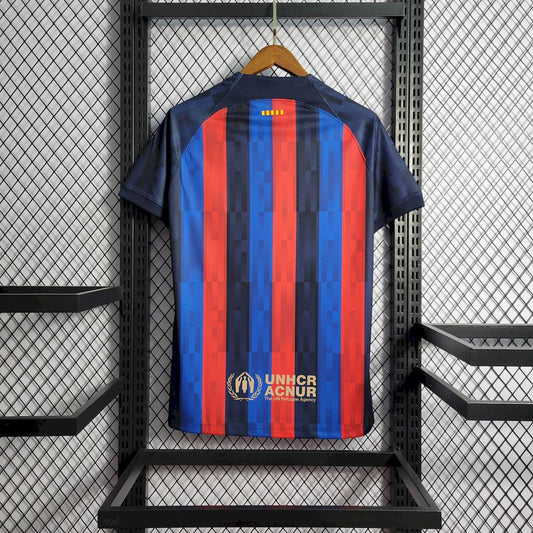 Camisa retrô principal do Barcelona 2022/23