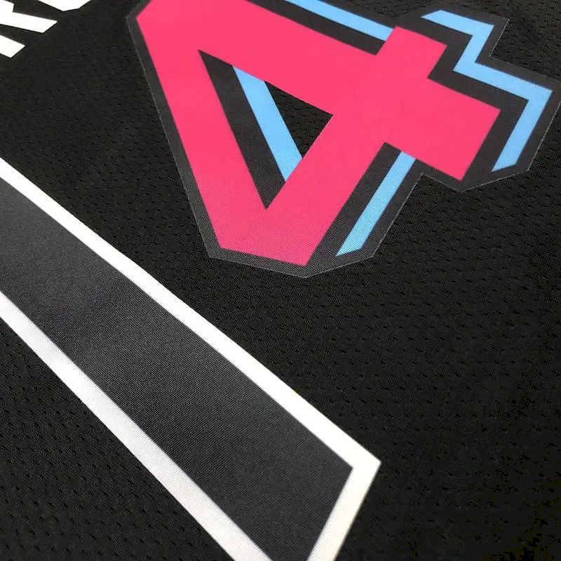 Men’s Tyler Herro Black Team Jersey – 75th Anniversary City Edition