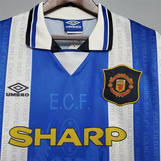 Camisa retrô reserva do Manchester United 1994/96