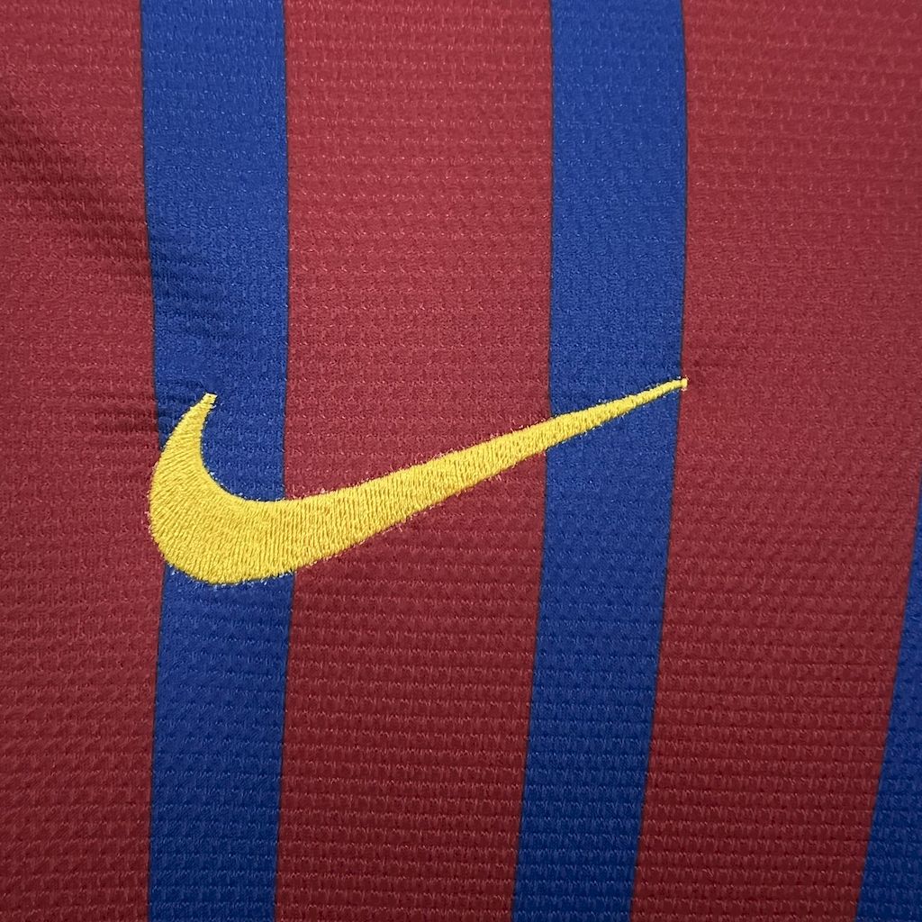 Barcelona 2011/12 Home Long Sleeves Retro Jersey
