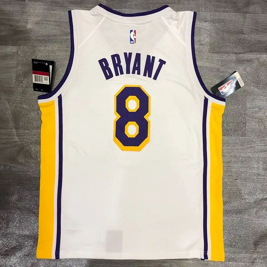 Camisa Kobe Bryant Masculina Branca Versão Jogador – Edição Clássica Retro