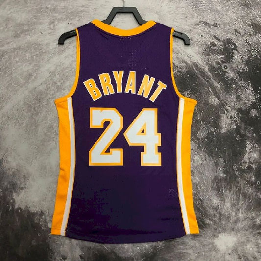 Camisa masculina M&N 08/09 Kobe Bryant roxa retrô
