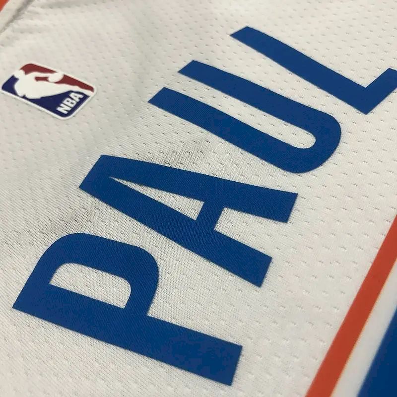 Camisa branca masculina Chris Paul Swingman – Edição Associação