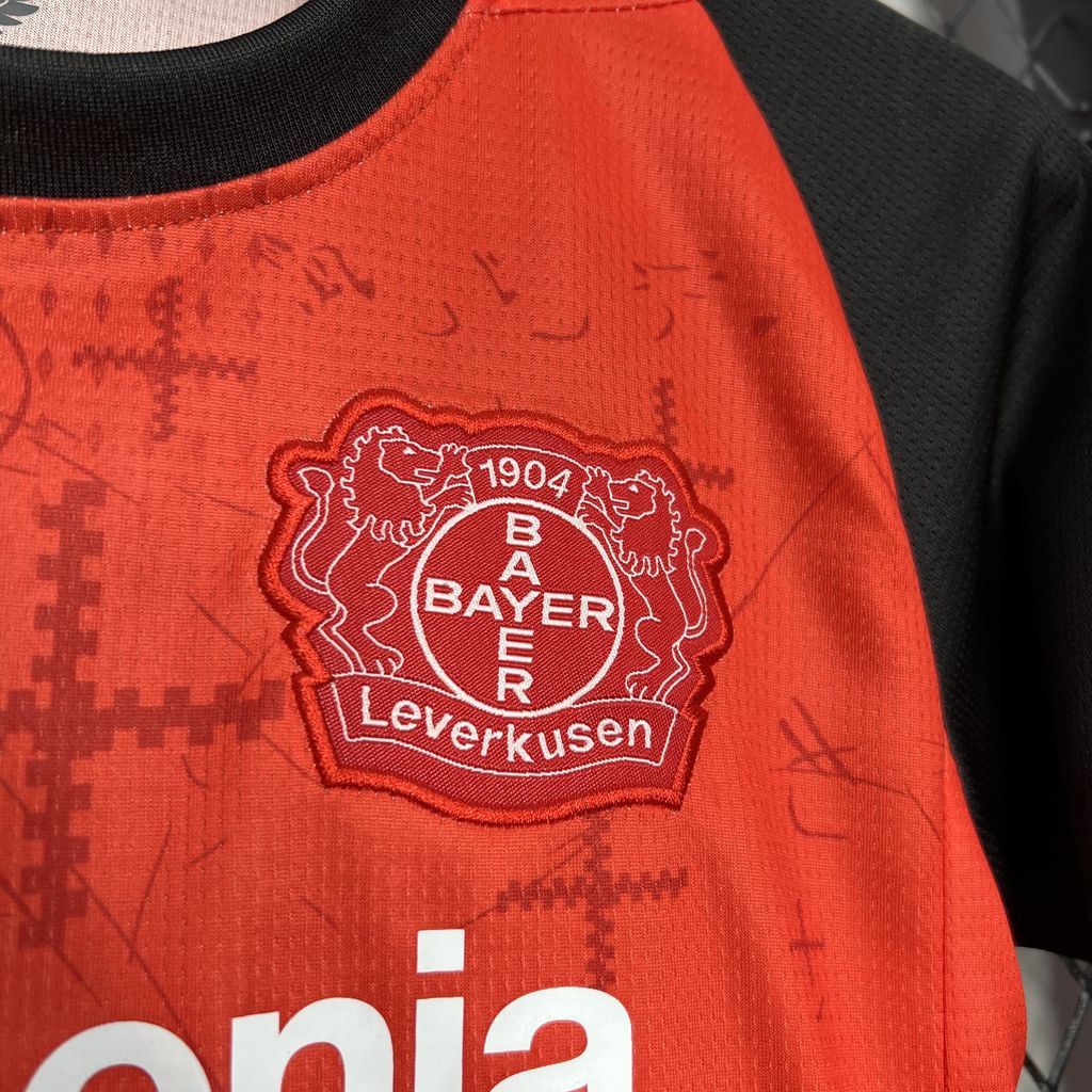 Bayer 04 Leverkusen 2024/25 Home Kids Kit