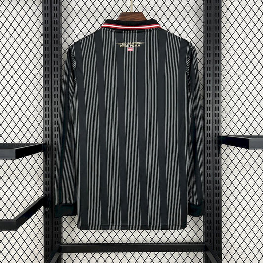 Camisa retrô de mangas compridas Áustria 2024/25 50º