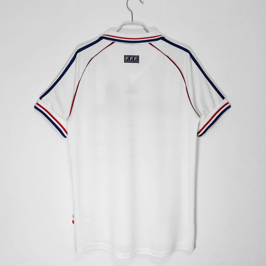 Camisa reserva retrô da França para a Copa do Mundo de 1998