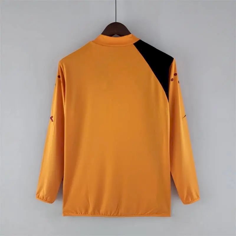 Camisa retrô de manga comprida AS Roma 2005/06 Home