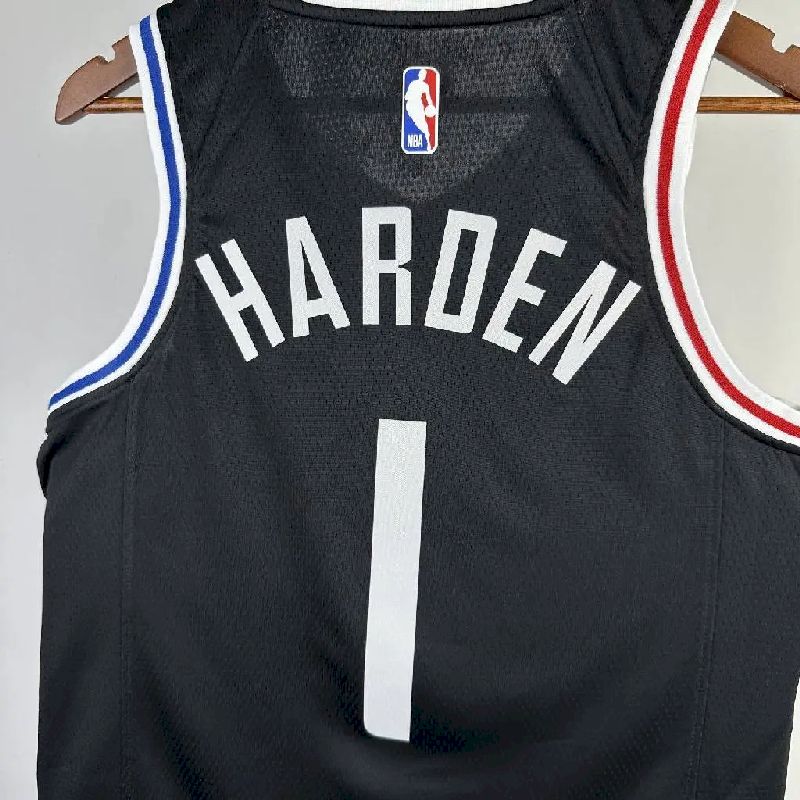 Camisa James Harden Preta Masculina 2023 – Edição City
