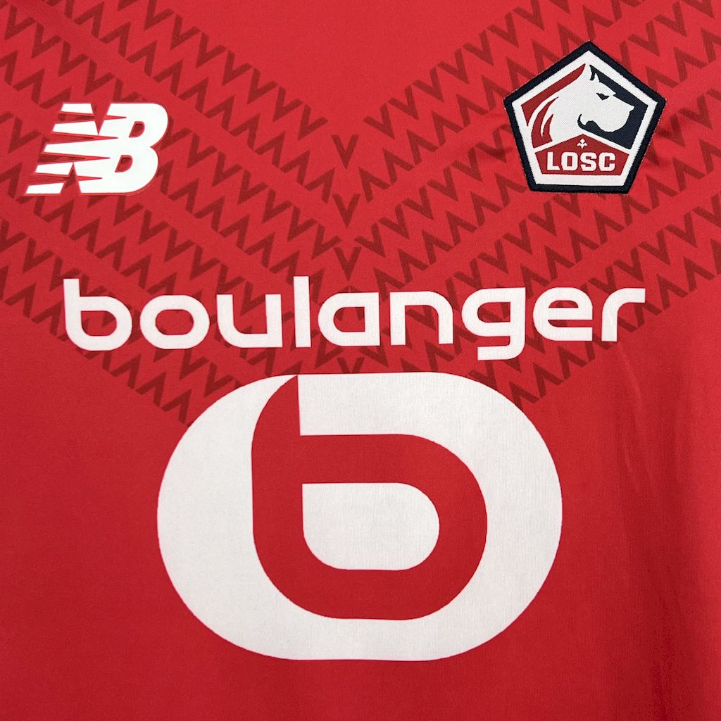 Lille OSC 2024/25 Home Jersey Kids Kit