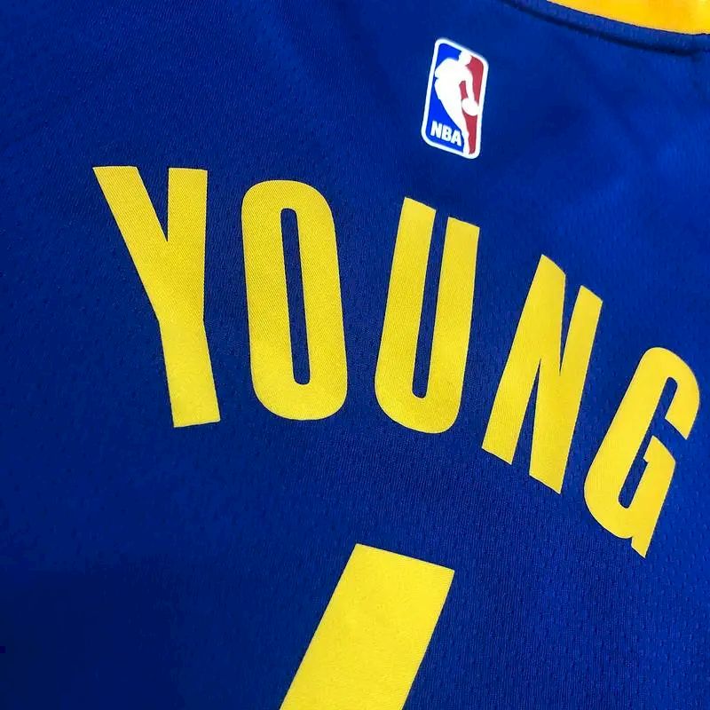 Camisa azul masculina Nick Young versão jogador – Edição Ícone