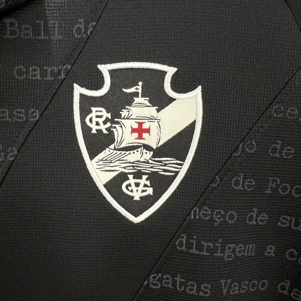 Camisa de goleiro feminina preta Vasco da Gama 2024/25