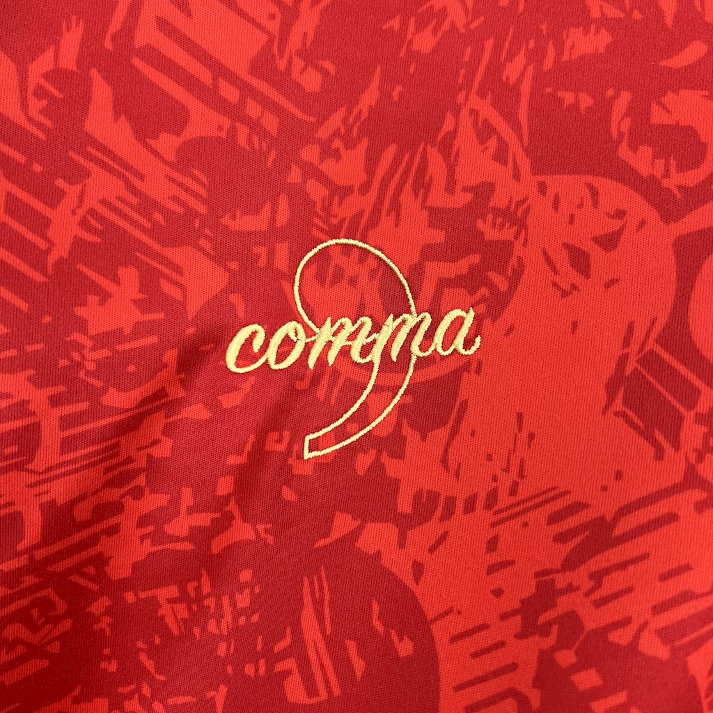 Camisa vermelha especial Espanha 2024/25