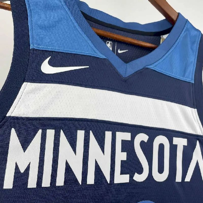 Camisa masculina Anthony Edwards da seleção visitante 2023