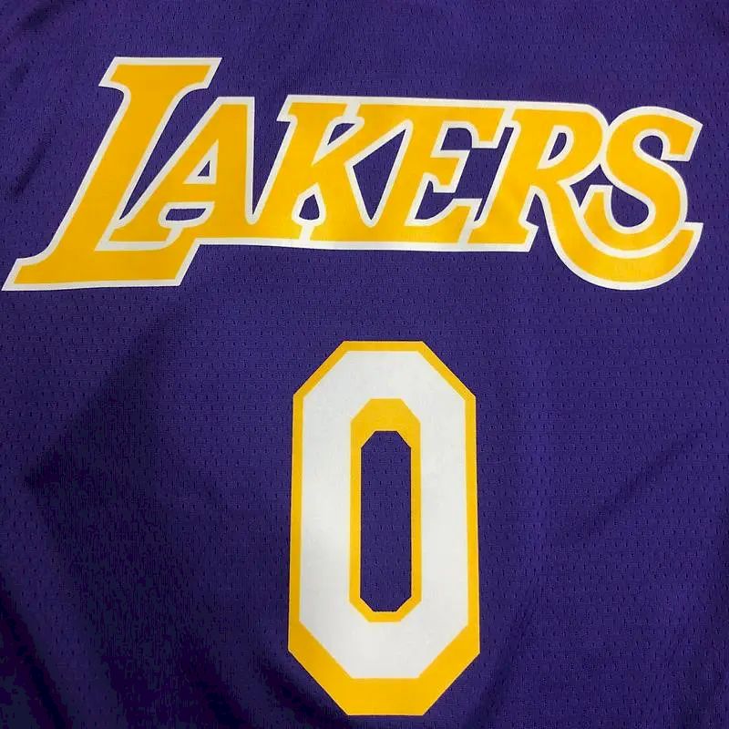 Russell Westbrook Men’s Purple Swingman Team Jersey – Retro Classic Edition