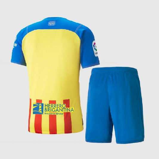 Terceiro uniforme infantil do Valencia 2022/23