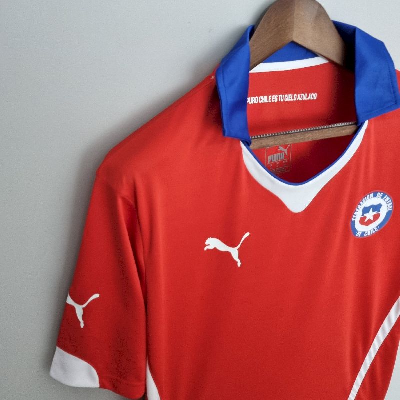 Camisa retrô do Chile 2014