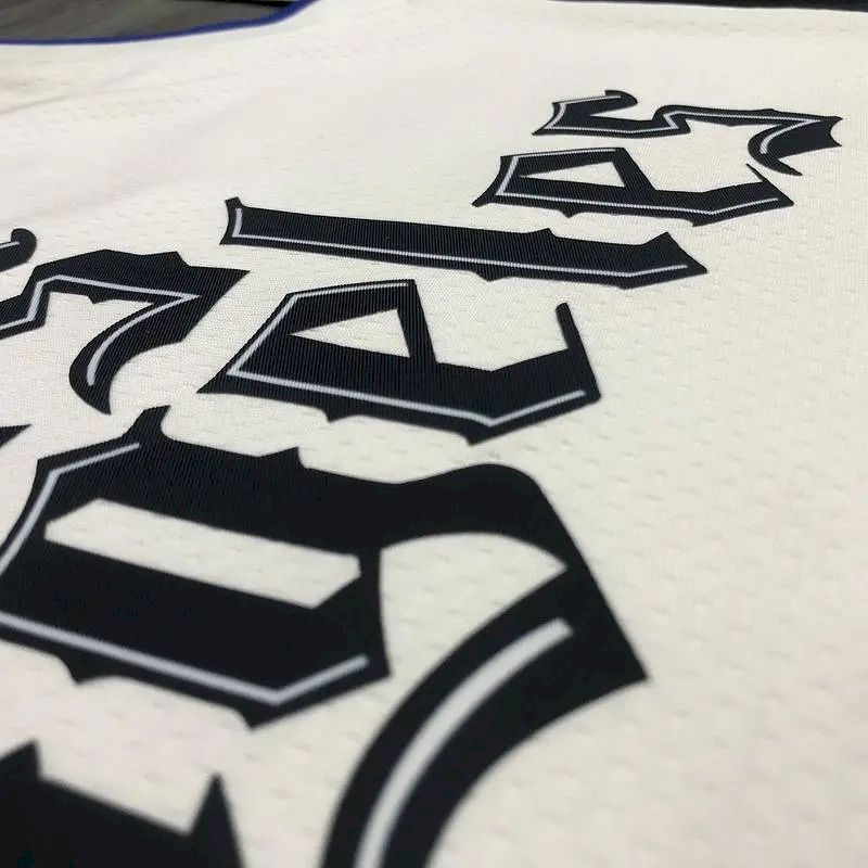 Men’s Paul George 2020-21 White Swingman Player Version Jersey – City Edition