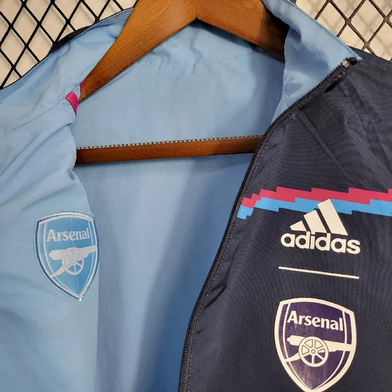 Corta-vento dupla face Arsenal 2023-24