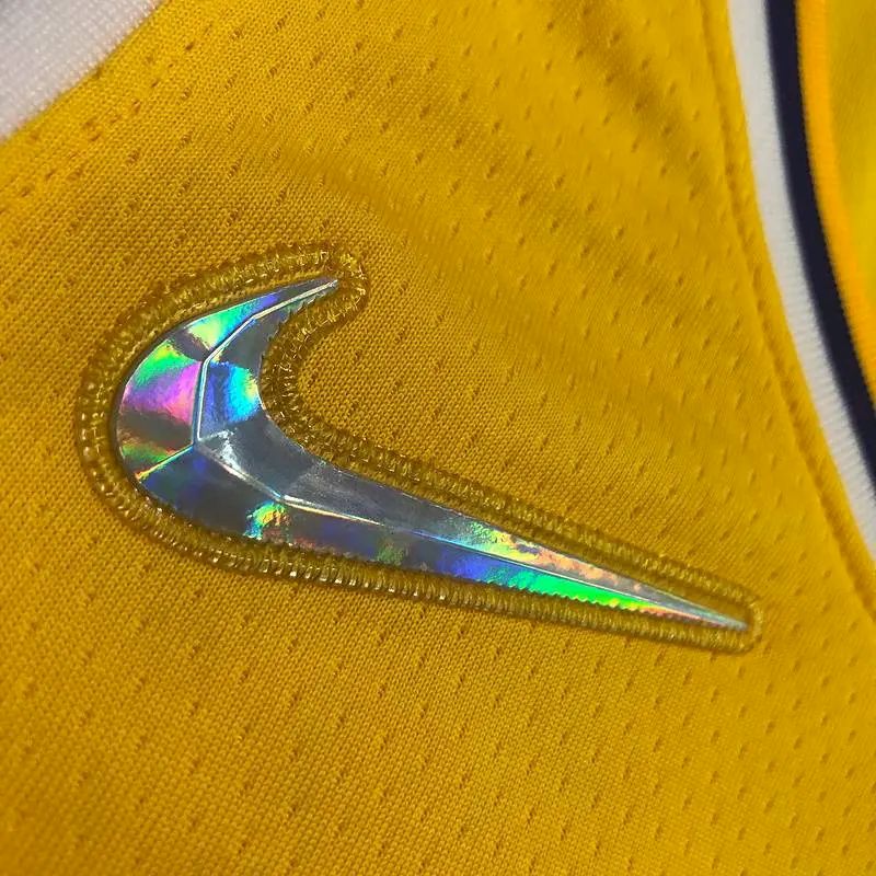 Camisa amarela masculina do time Shaquille O'Neal – Edição de 75º aniversário