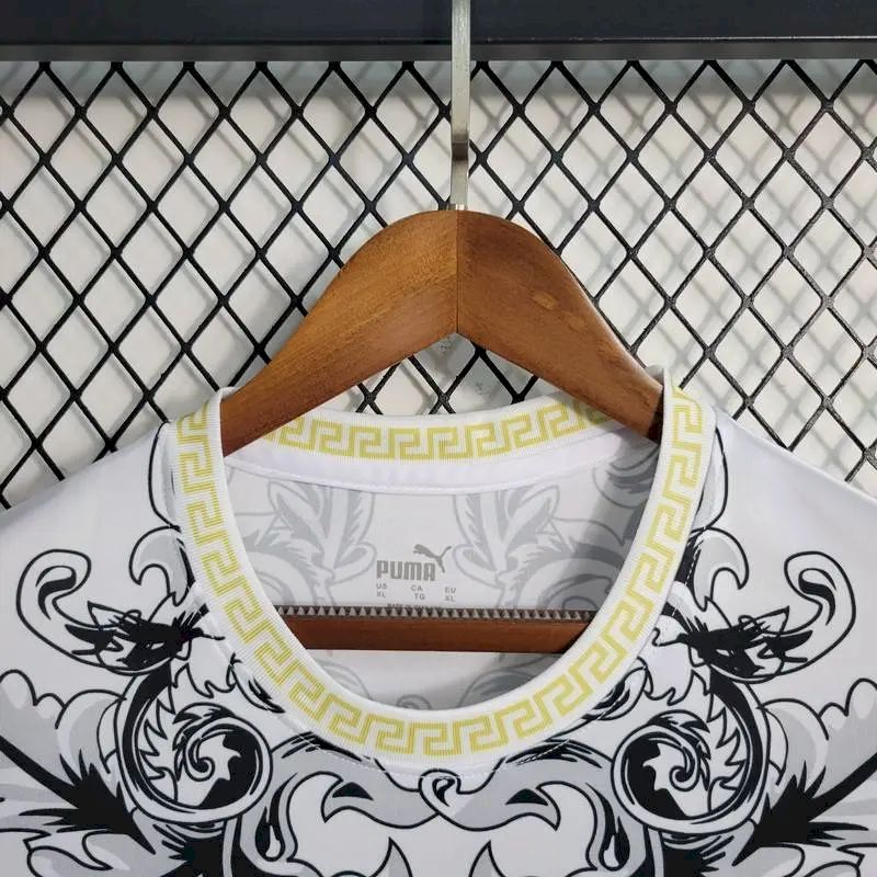 Men's Italy 2023/24 Versace Co-Branded Edition Jersey White