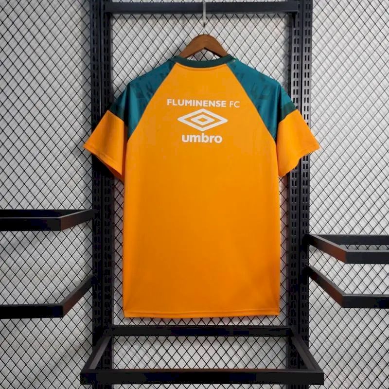 Fluminense 2023/24 Pre-Match Training Boutique Jersey Orange