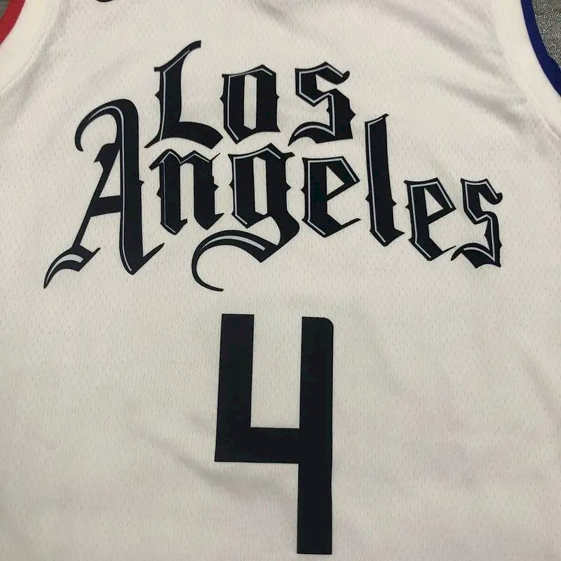 Men’s Rajon Rondo 2020-21 White Swingman Player Version Jersey – City Edition