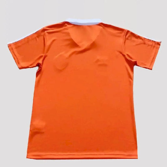 Camisa comemorativa retrô dos 100 anos da Holanda, 1988