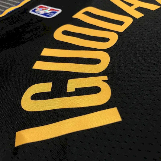 Camisa preta masculina Andre Iguodala Team – Edição City 75º aniversário