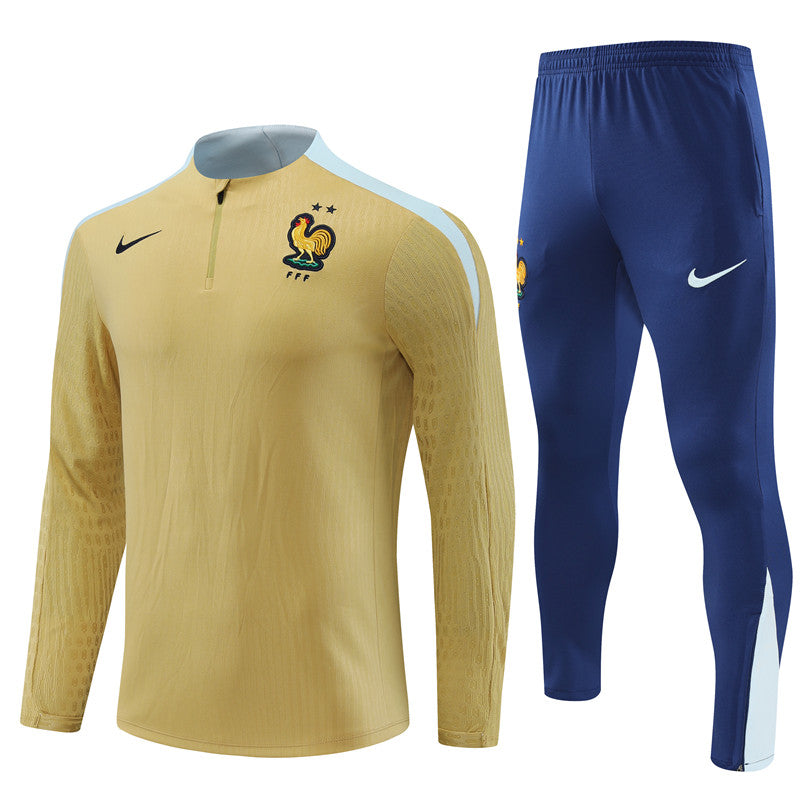 France 2024/25 Half-Zip Adult Sweater+Pant 14001
