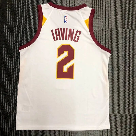 Camisa masculina Kyrie Irving branca da equipe – Edição Association
