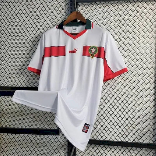 Camisa retrô reserva Marrocos 1998