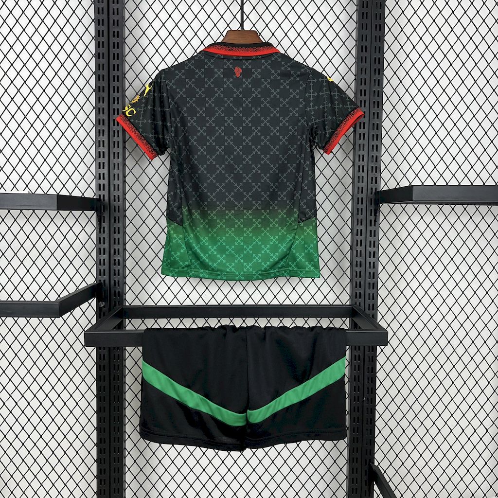 AC Milan 2025/26 Co-Branded Black Edition Kids Kit