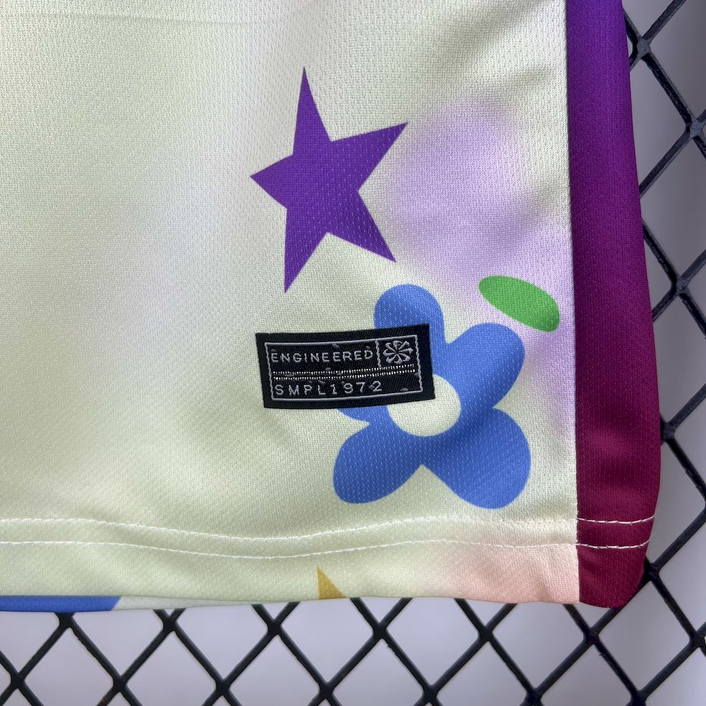 Barcelona 2025/26 Flower Special Edition Kids Kit
