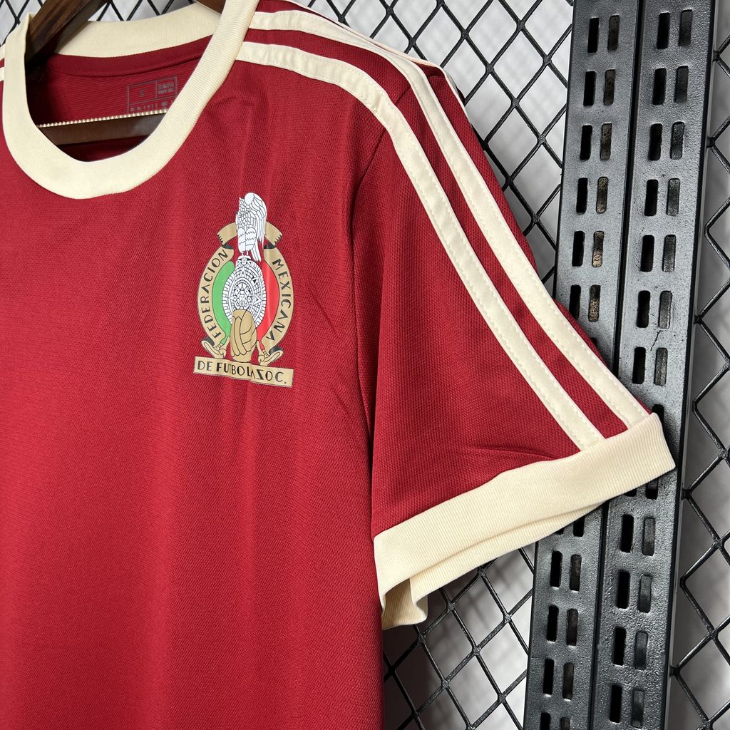 Mexico 2024/25 Claret T-Shirt