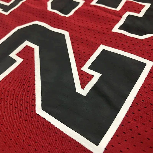 Camisa vermelha masculina Michael Jordan – Edição retrô
