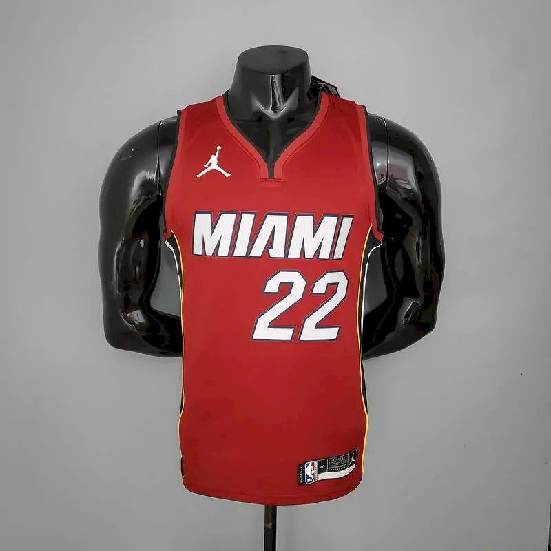 Camisa Caron Butler Vermelha Masculina 2020-21 Swingman Versão Jogador – Edição Statement