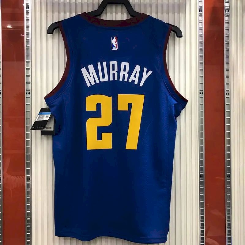 Jamal Murray Men’s Blue Player Version Jersey- City Edition