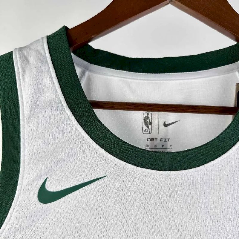 Men’s 2024 Kristaps Porzingis White Team Jersey – City Edition