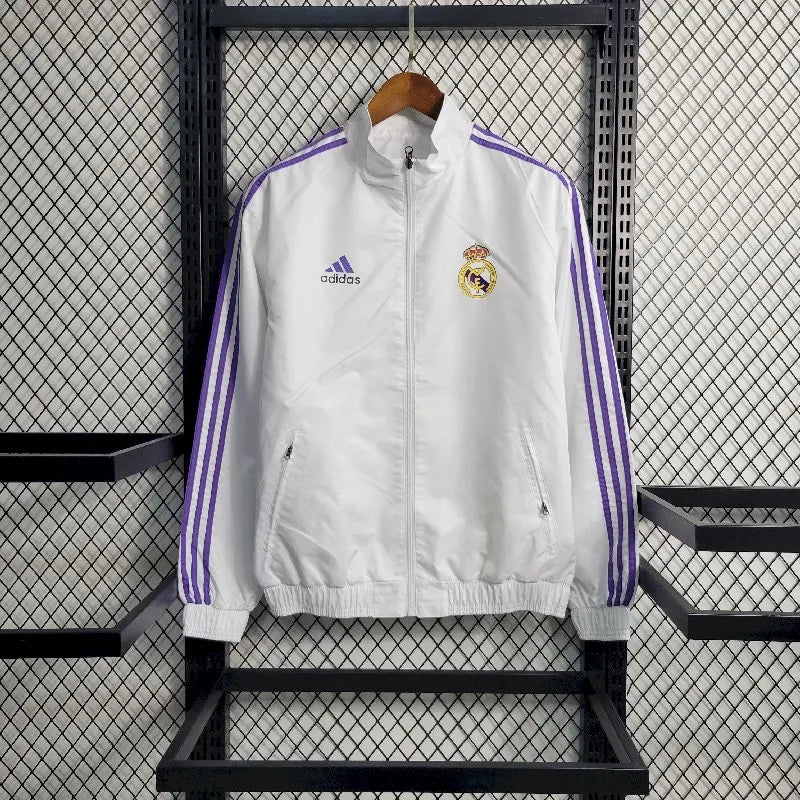 Corta-vento dupla face Real Madrid 2023-24
