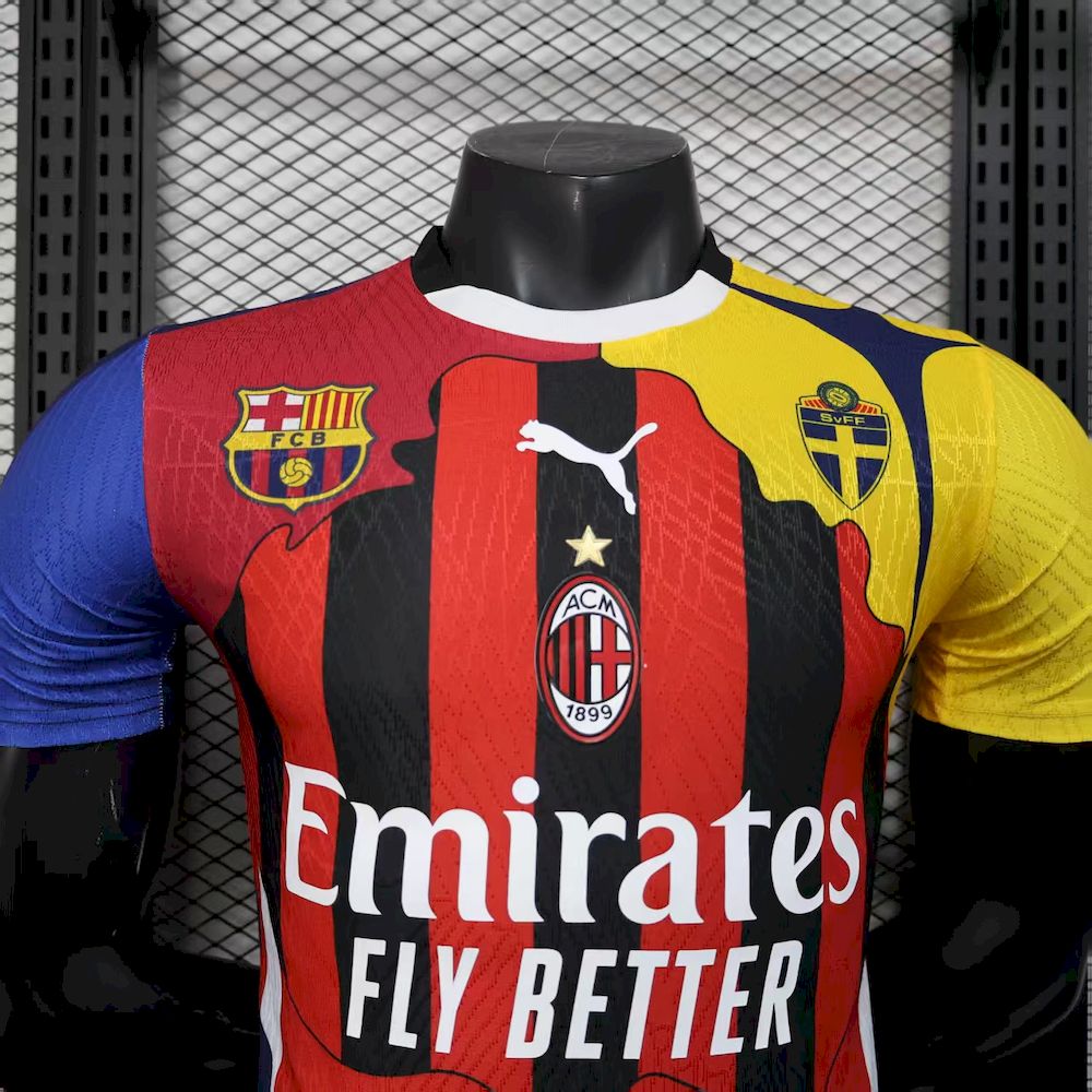 AC Milan 2025/26 Ibrahimovic Special Edition Jersey Player Version