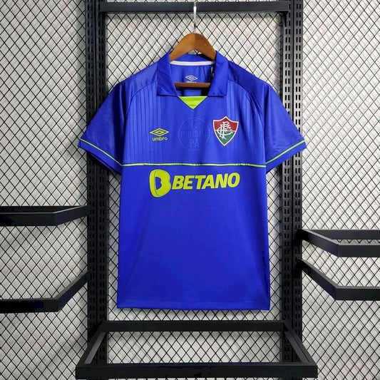 Camisa Treino Pré-Jogo do Fluminense 2023/24 Azul