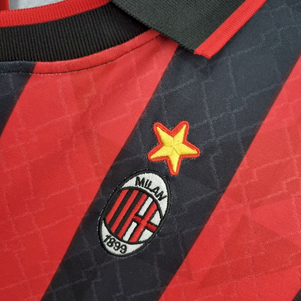 Camisa retrô do AC Milan 1995/96