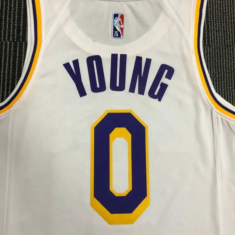 Men’s Nick Young White Team Jersey – 75th Anniversary Edition