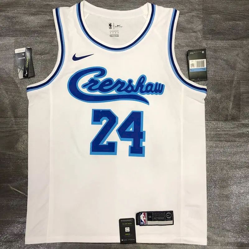 Camisa Kobe Bryant Masculina Branca Versão Jogador – Edição Clássica Retro Conjunta