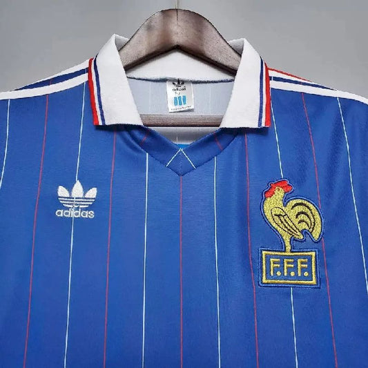 Camisa retrô da França 1982