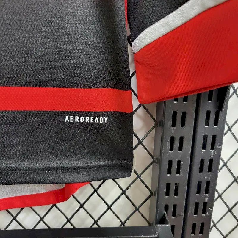Camisa Flamengo Home 2024/25 Manga Longa