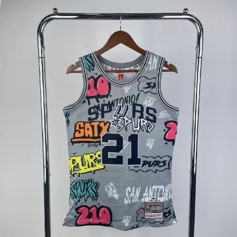 Men’s M&N 1998/99 Tim Duncan Retro Jersey
