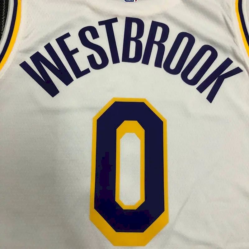 Russell Westbrook Men’s White Swingman Team Jersey – Association Edition